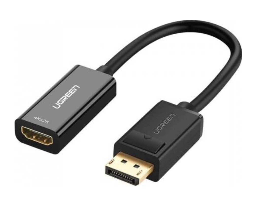 محول من منفذ DisplayPort إلى HDMI أنثى بدقة 1080 بكسل من uGreen MM137-40362 محول من منفذ DisplayPort إلى HDMI أنثى بدقة 1080 بكسل من uGreen MM137-40362